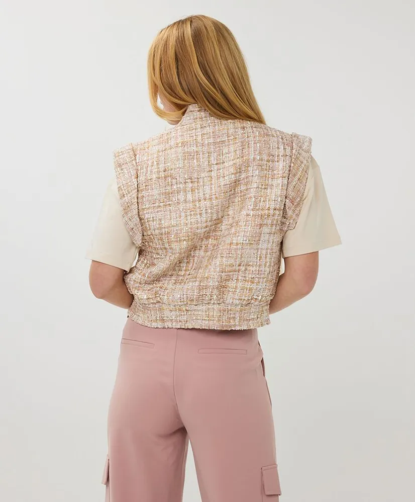 EsQualo Gilet Tweed