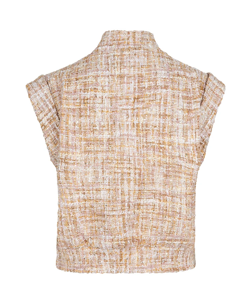 EsQualo Gilet Tweed