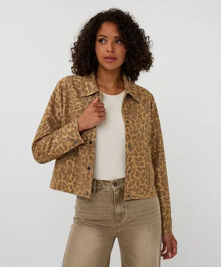 EsQualo Jacket Leopard