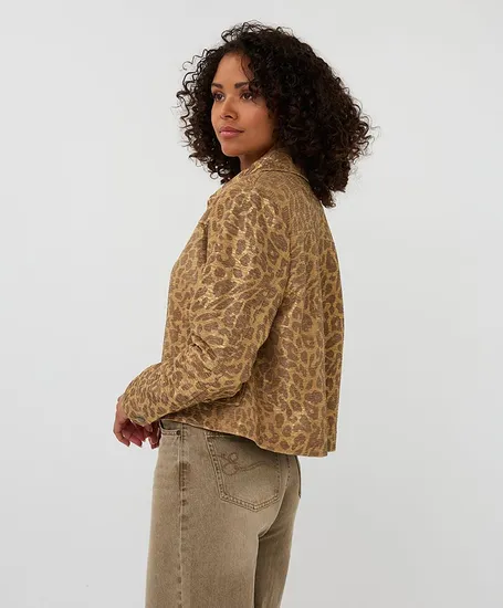 EsQualo Jacket Leopard