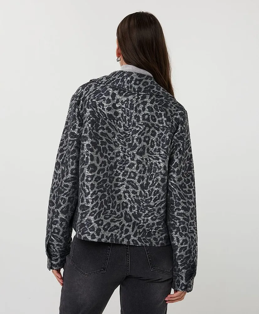 EsQualo Jacket Leopard