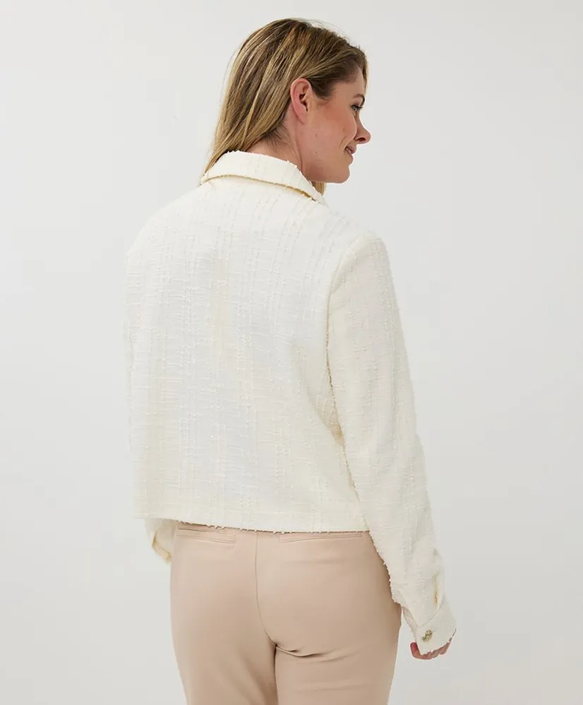 EsQualo Jacket Stretchy Bouclé