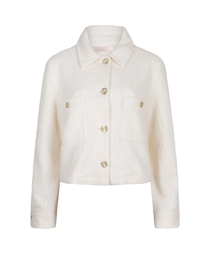 EsQualo Jacket Stretchy Bouclé