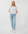 EsQualo Jeans Embroidery Straight Fit