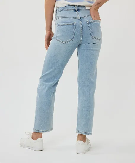 EsQualo Jeans Embroidery Straight Fit