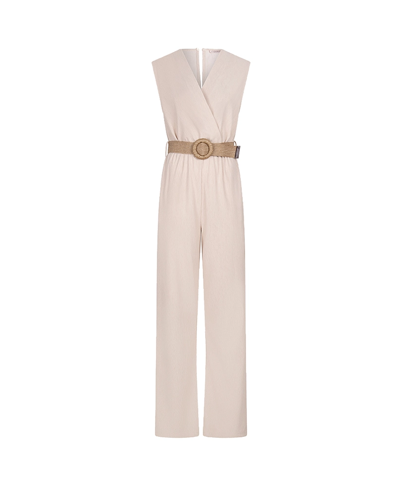 EsQualo Jumpsuit Fancy Crinkle