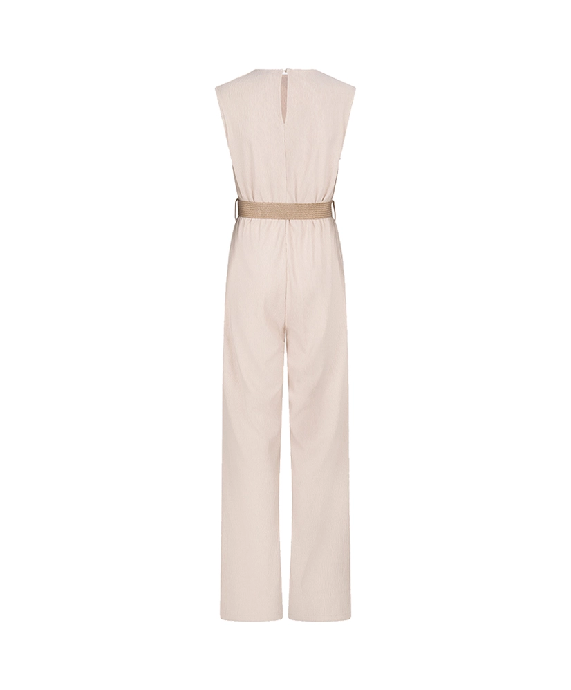 EsQualo Jumpsuit Fancy Crinkle