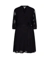 EsQualo Jurk Allover Embroidery