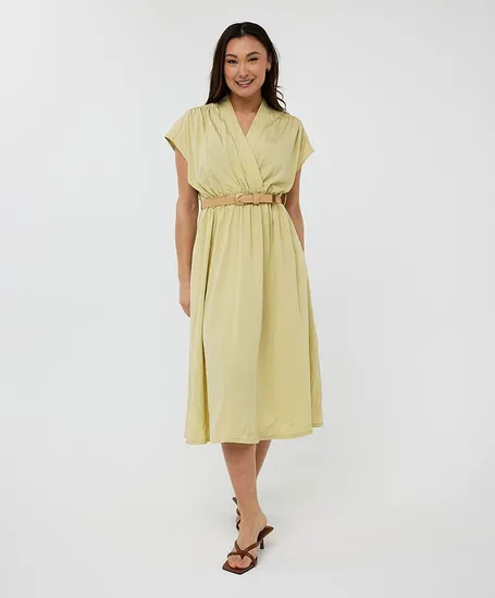 EsQualo Jurk Midi Wide