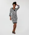 EsQualo Jurk Playful Print