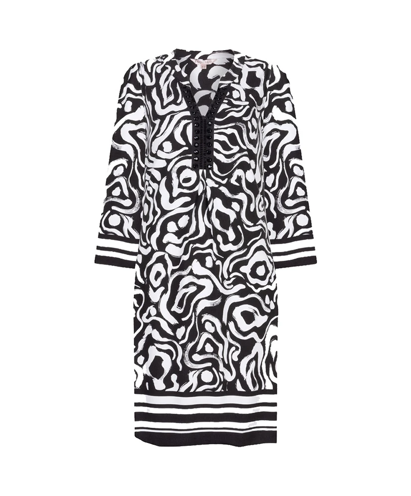 EsQualo Jurk Playful Print