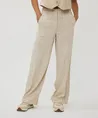 EsQualo Pantalon Linnen Stripe