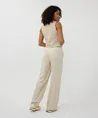 EsQualo Pantalon Linnen Stripe