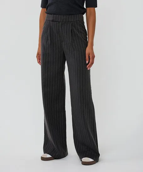 EsQualo Pantalon Stripe Studs