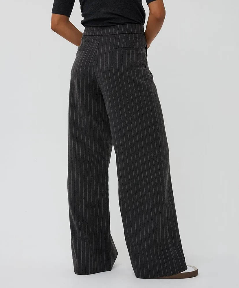 EsQualo Pantalon Stripe Studs