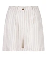 EsQualo Shorts Linnen Stripe