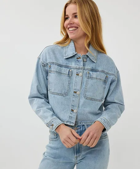 EsQualo Spijkerjack Oversized Fit