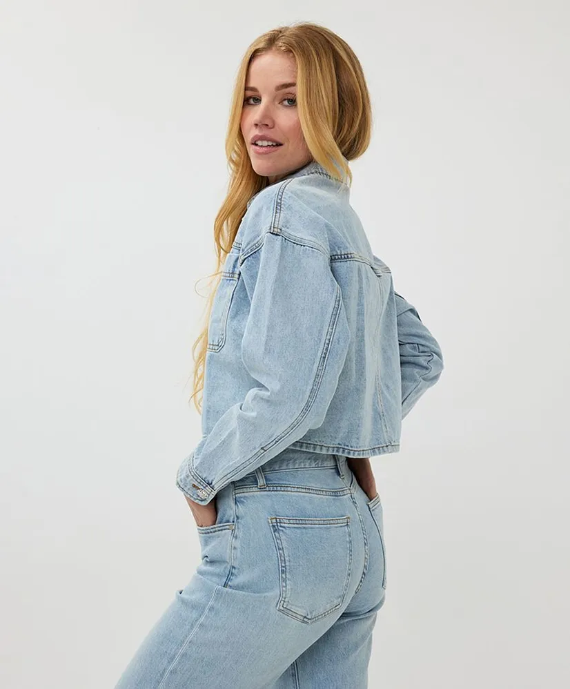 EsQualo Spijkerjack Oversized Fit