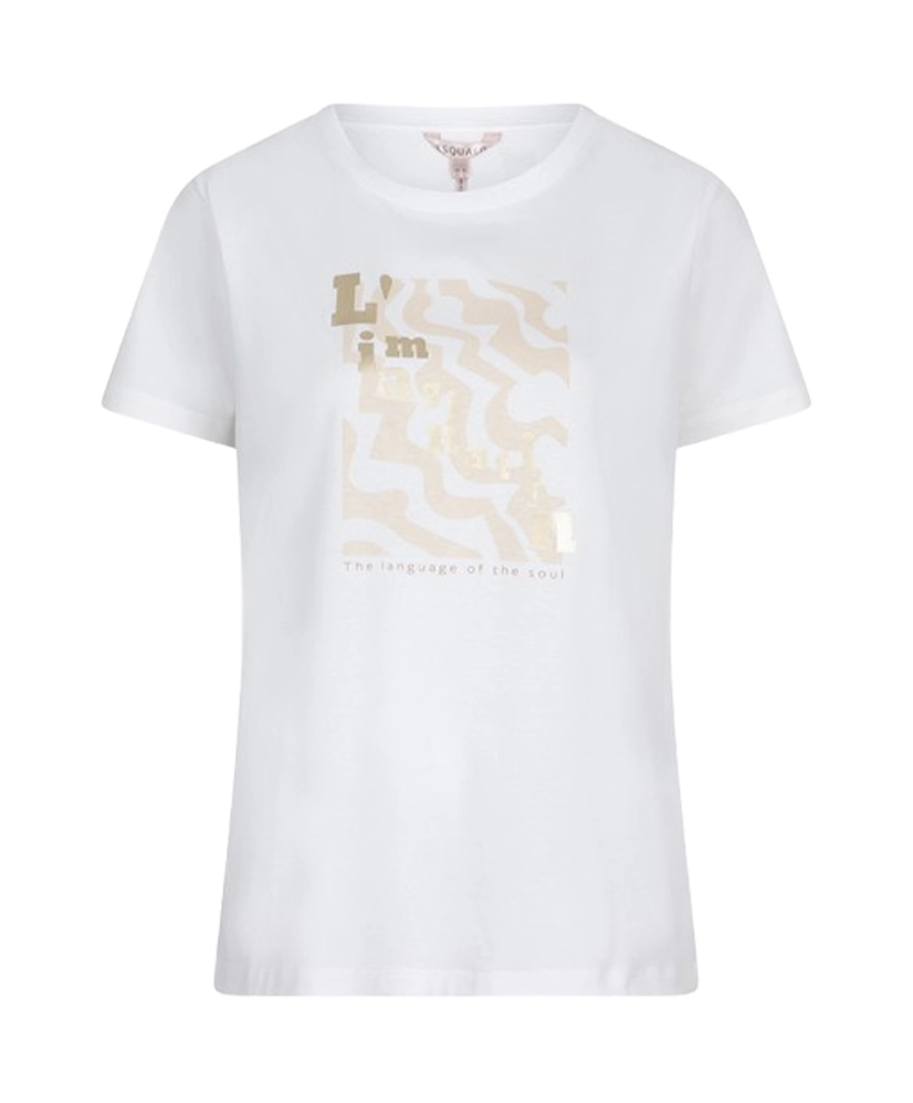EsQualo T-shirt Foil Print