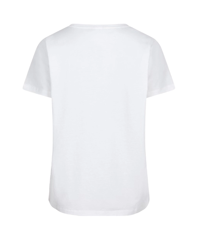 EsQualo T-shirt Patched Denim