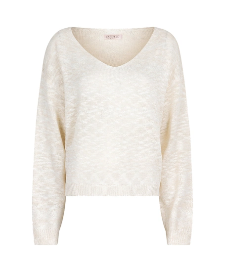 EsQualo Trui Boxy Slub Ombre