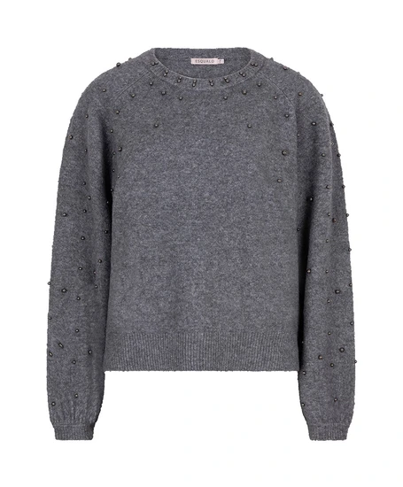 EsQualo Trui Raglan Pearls