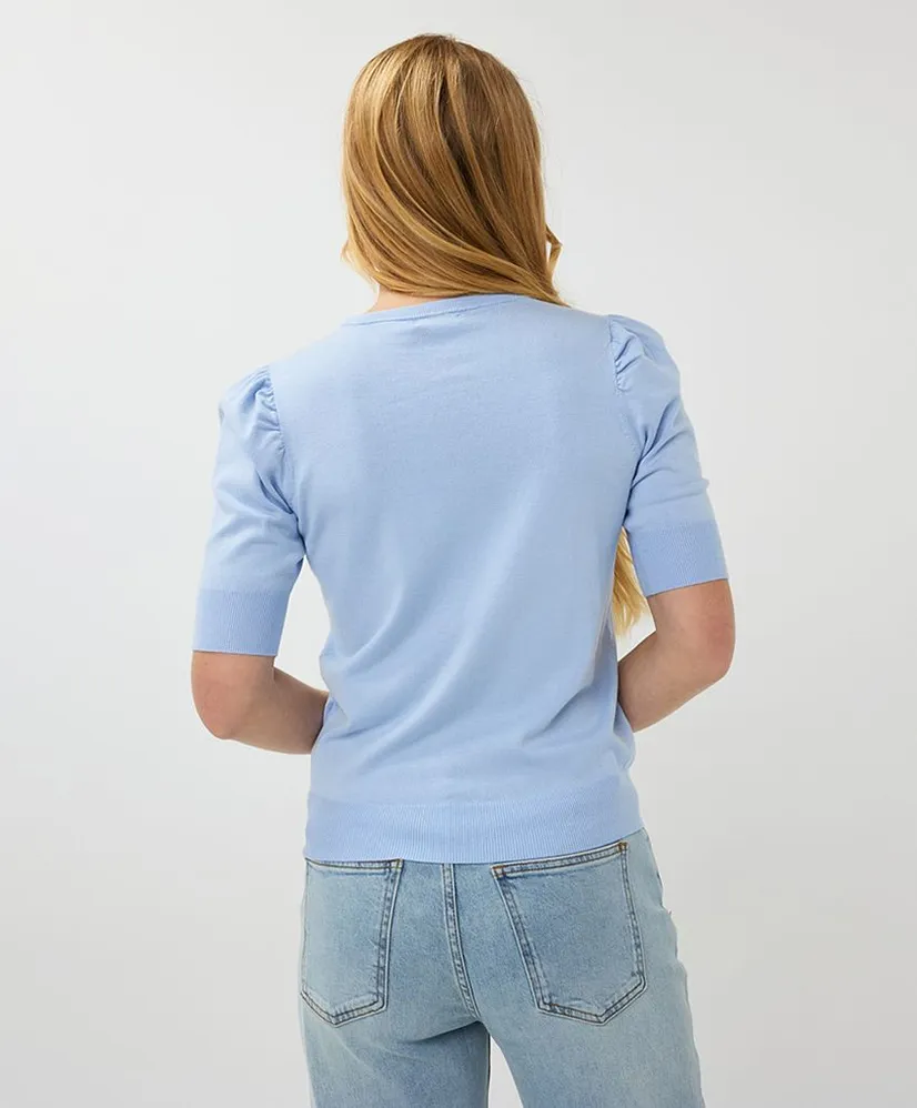 EsQualo Trui V-hals Basic Knit