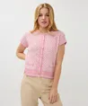 EsQualo Vest Fancy Knit