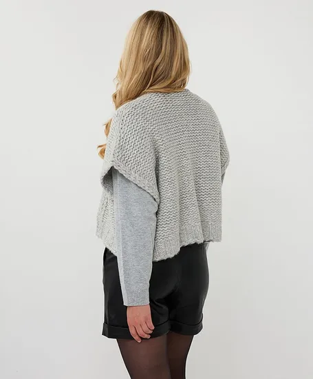 EsQualo Vest Grofgebreid