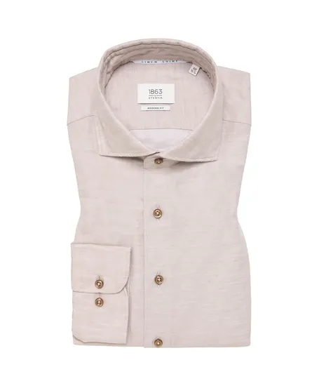 Eterna Linnen Overhemd Modern Fit