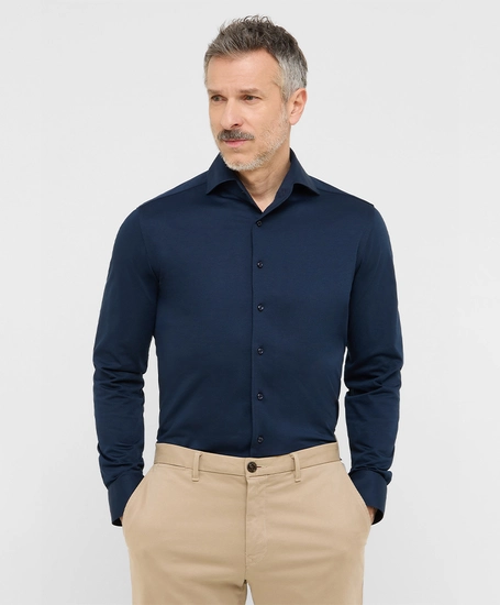 Eterna Overhemd Japanese Knit Slim Fit