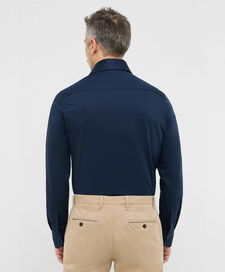 Eterna Overhemd Japanese Knit Slim Fit