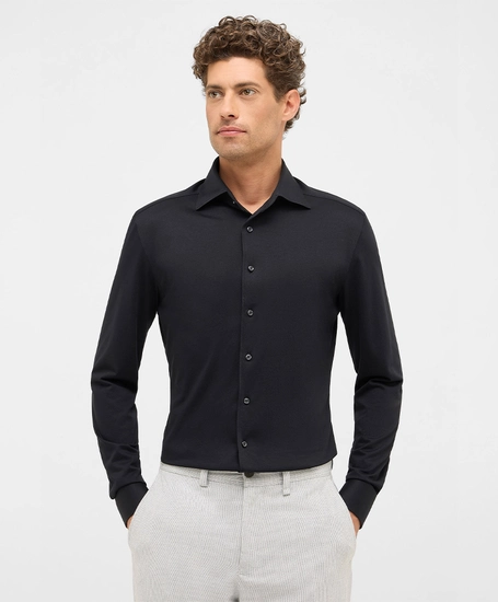 Eterna Overhemd Japanese Knit Slim Fit