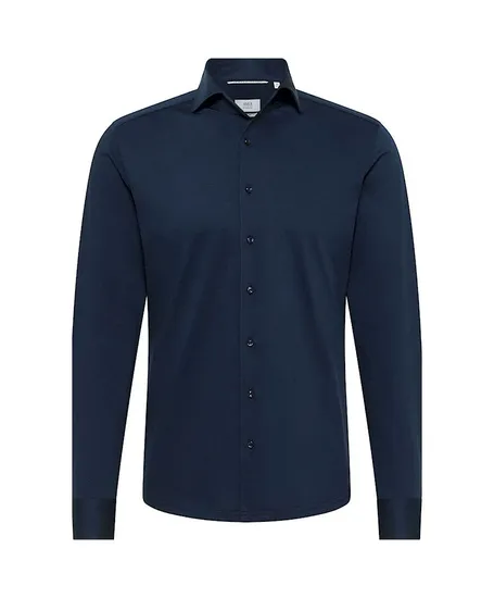 Eterna Overhemd Japanese Knit Slim Fit