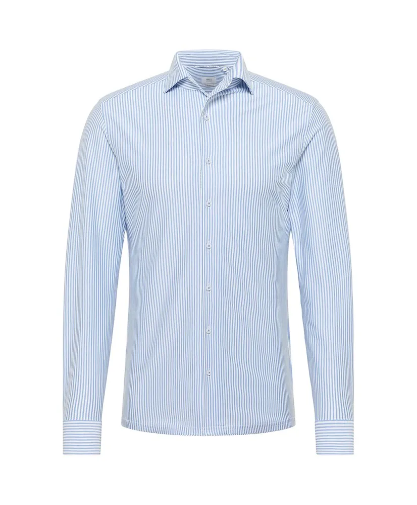 Eterna Overhemd Japanese Knit Slim Fit