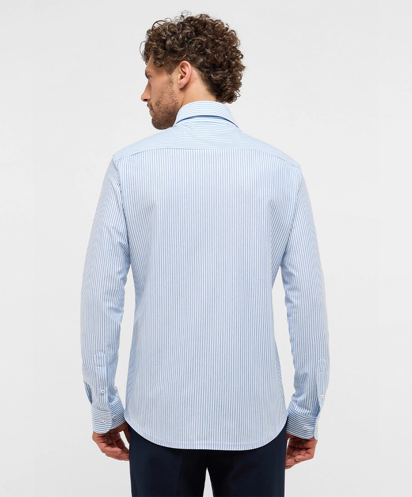 Eterna Overhemd Japanese Knit Slim Fit