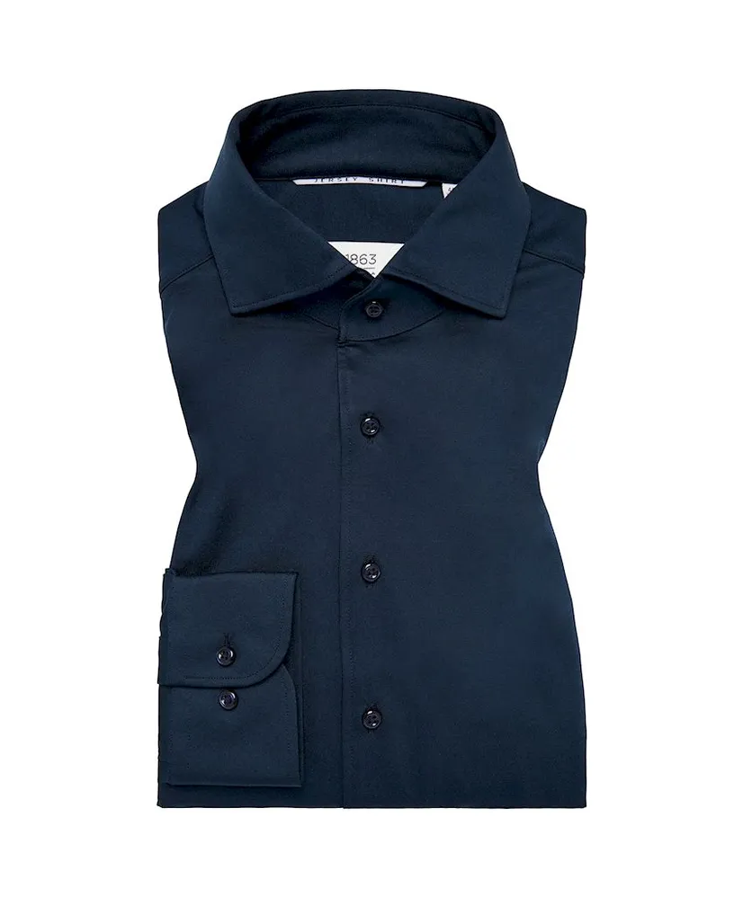 Eterna Overhemd Japanese Knit Slim Fit