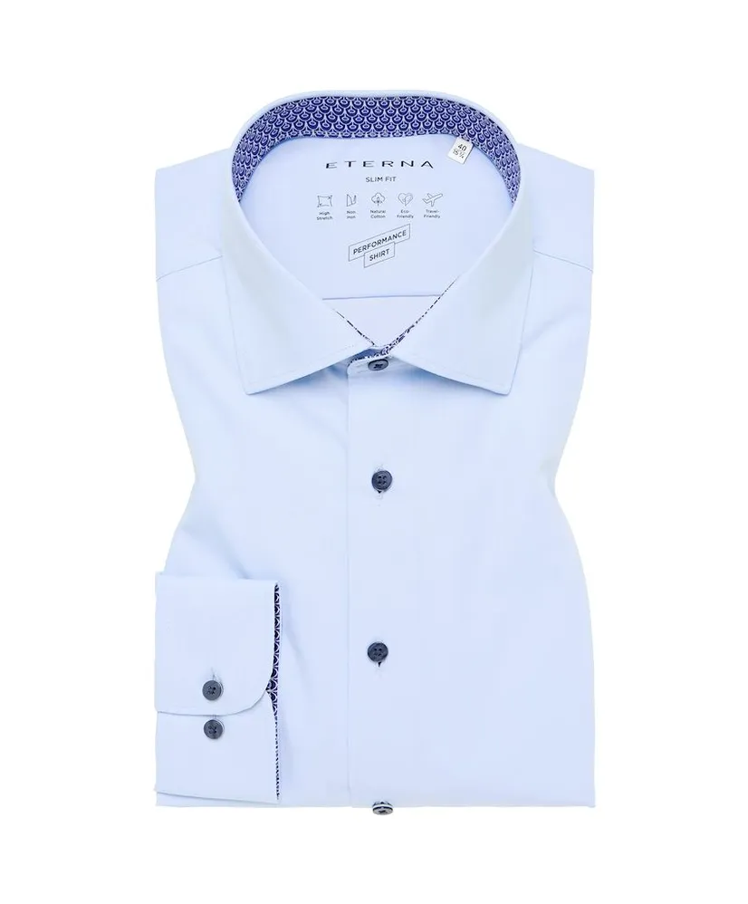 Eterna Overhemd Non Iron Super Stretch