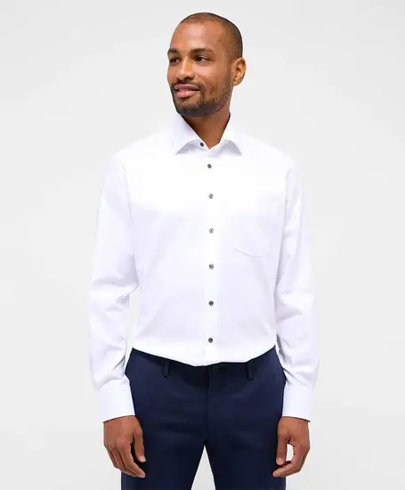 Eterna Overhemd Twill Modern Fit