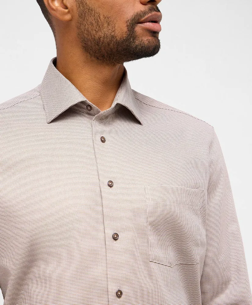 Eterna Overhemd Twill Modern Fit