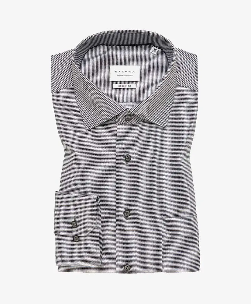 Eterna Overhemd Twill Modern Fit