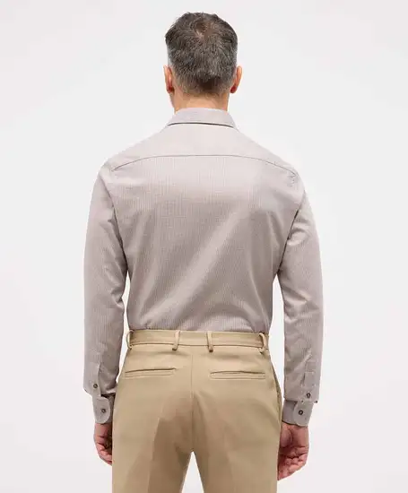 Eterna Overhemd Twill Slim Fit