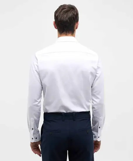 Eterna Overhemd Twill Slim Fit