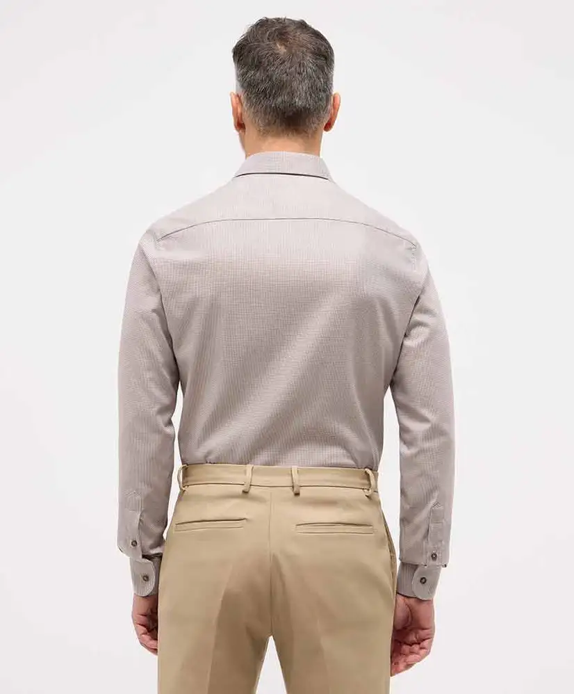 Eterna Overhemd Twill Slim Fit