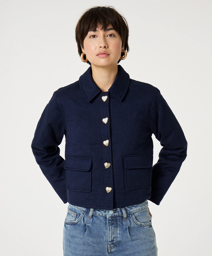 Fabienne Chapot Jacket Jackie Gewatteerd