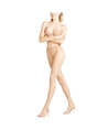 FALKE Panty Shelina 12 Denier Toeless Powder