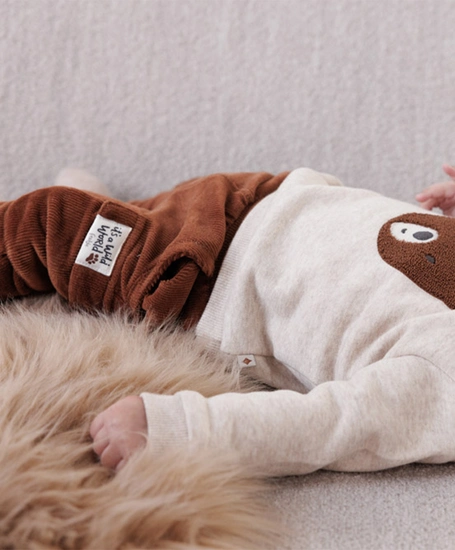 FEETJE Broek Velours Rib Wild World