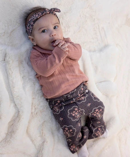 FEETJE Flared Broek Woodland Bloom
