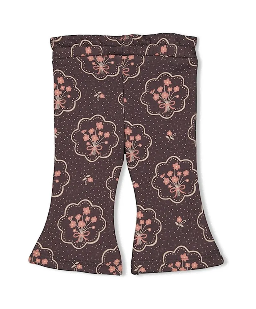 FEETJE Flared Broek Woodland Bloom