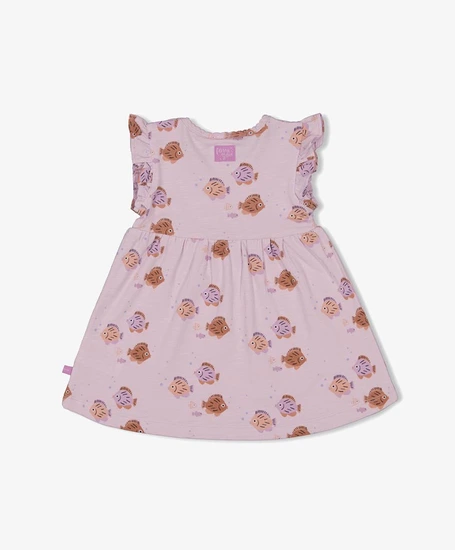FEETJE Jurk Allover Print Splash